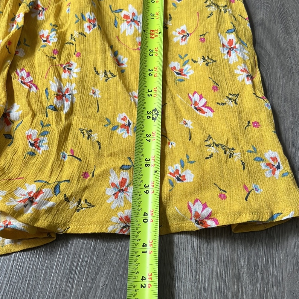 Yellow Floral Dress - Picture 9 of 10